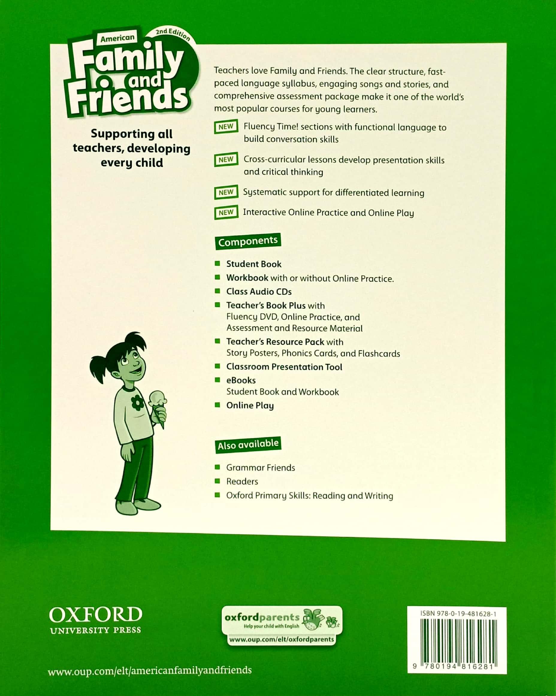 American Family And Friends Level 3: Workbook With Online Practice - 2nd Edition