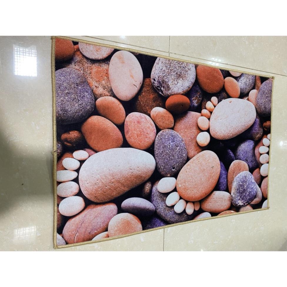 Thảm Lau Chân 3D Chống Trơn Trượt 40x60CM
