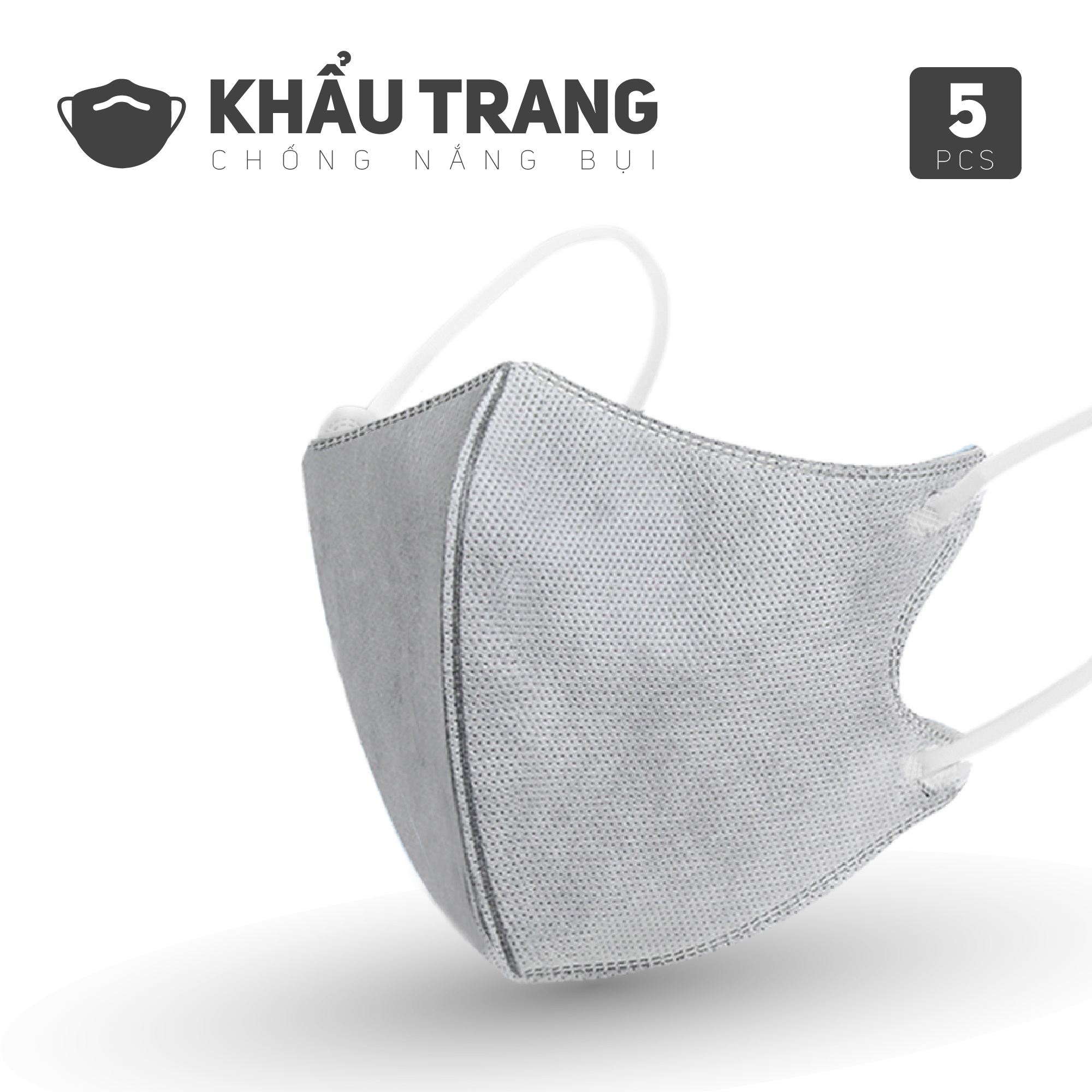 Khẩu Trang 3 lớp 3D Chống Ô Nhiễm Bụi Mịn thời trang, chống Nắng,khẩu trang chống tia uv,khẩu trang 3 lớp tao cảm giác thoải mái khi sủ dụng,khẩu trang sủ dụng 1 lần