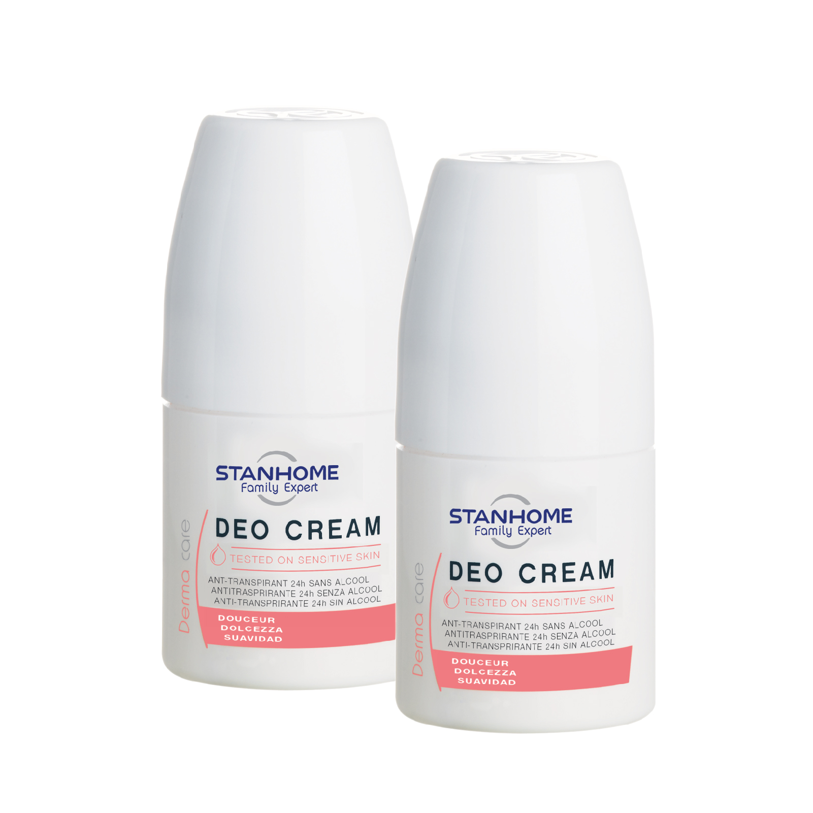 Combo 2 lăn khử mùi không cồn Deo Cream 50ml/lọ