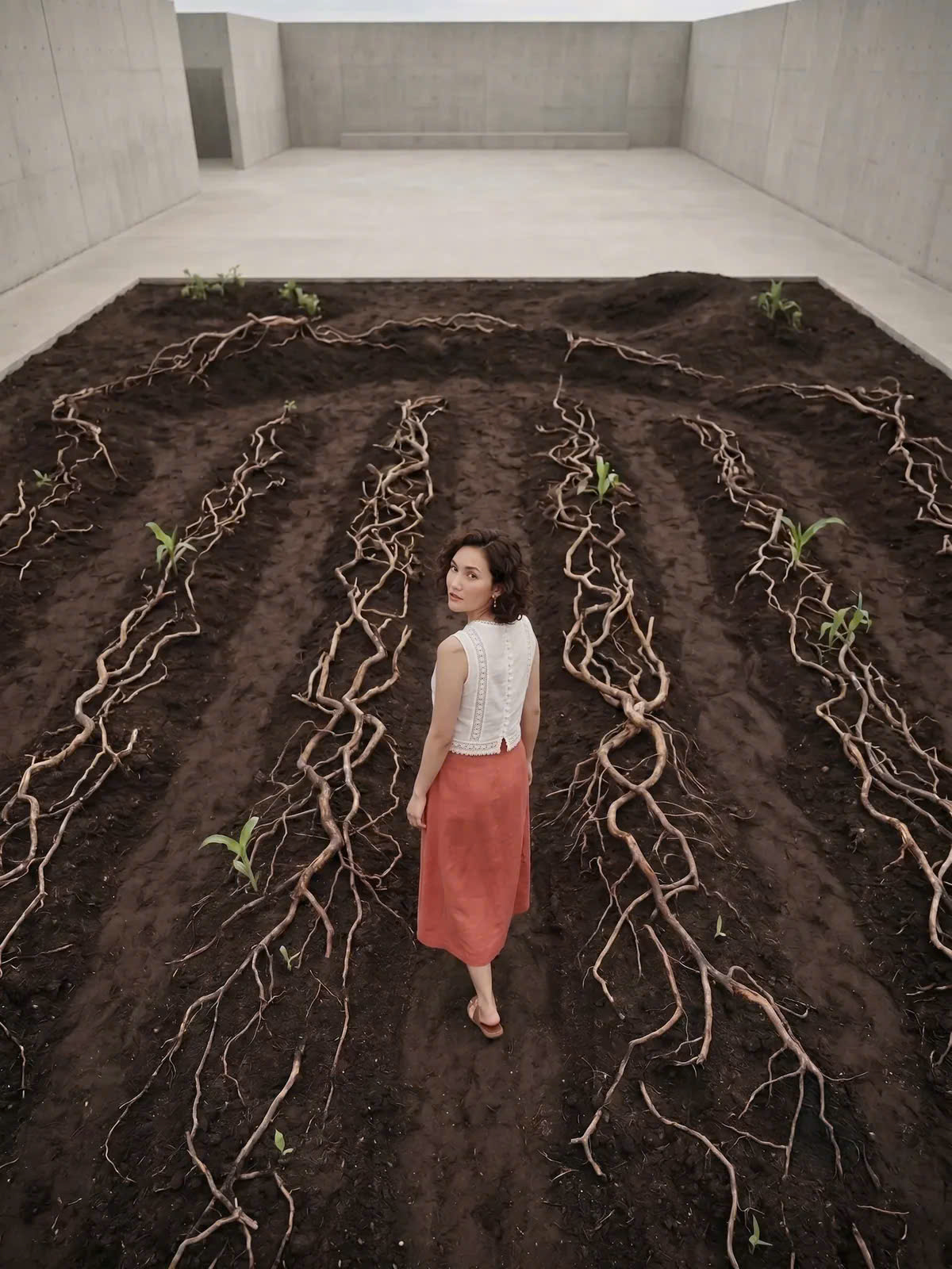 Áo Croptop Linen Trắng Phối Ren Cotton Minh Duyên Top255 Thời trang Hity