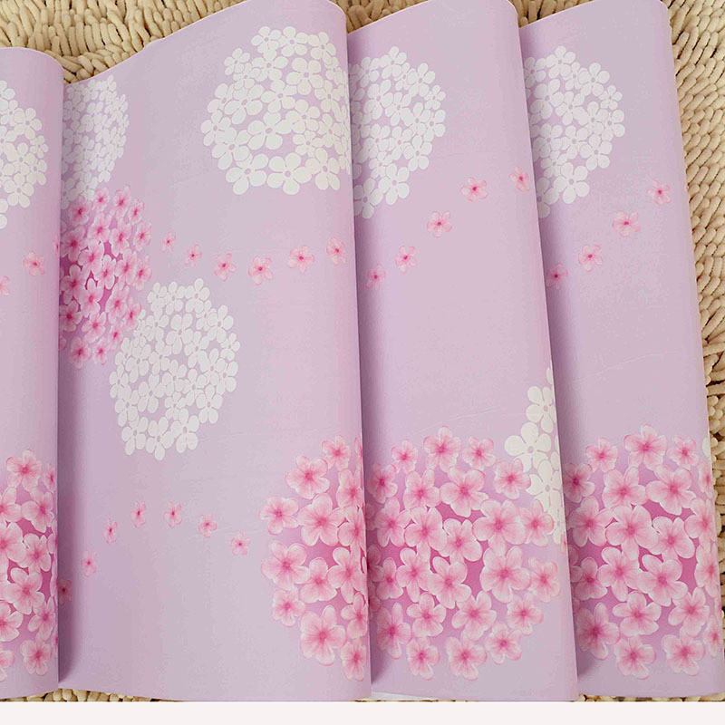 Cuộn 5m Decal Giấy Dán Tường Chùm hoa hồng (5m dài x 0.45m rộng