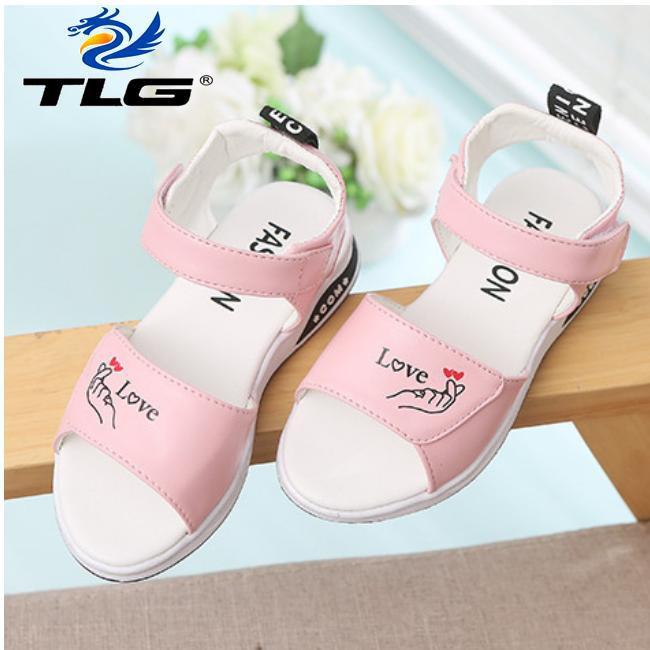 Sandal Hàn Quốc siêu dễ thương cho bé Đồ Da Thành Long TLG 20707