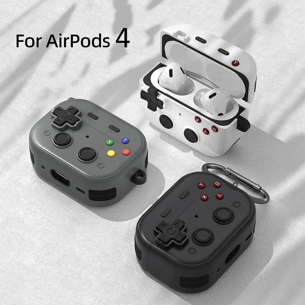 Bao Case Ốp Tay Cầm Game Có Khóa Chống Thất Lạc Rơi Tai Nghe cho Airpods 4 / Airpods Pro 3 - Hàng Chính Hãng