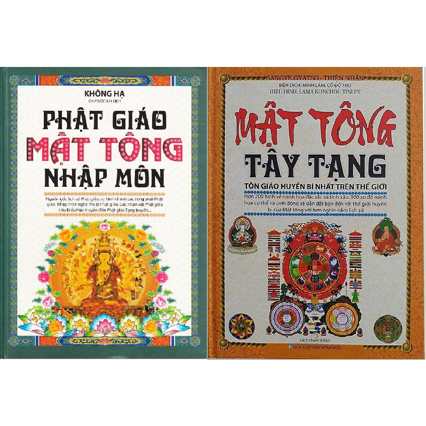 Combo Phật Giáo Mật Tông Nhập Môn + Mật Tông Tây Tạng