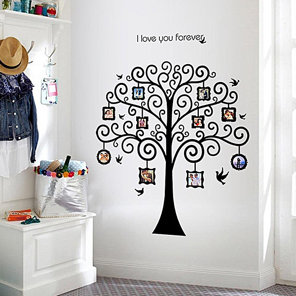 Decal Dán Tường Cây Khung 8 Binbin PK443 (69 x 78 cm)