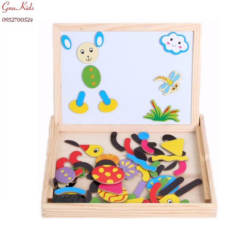 Đồ Chơi Bảng Nam Châm Ghép Tranh Sáng Tạo mới