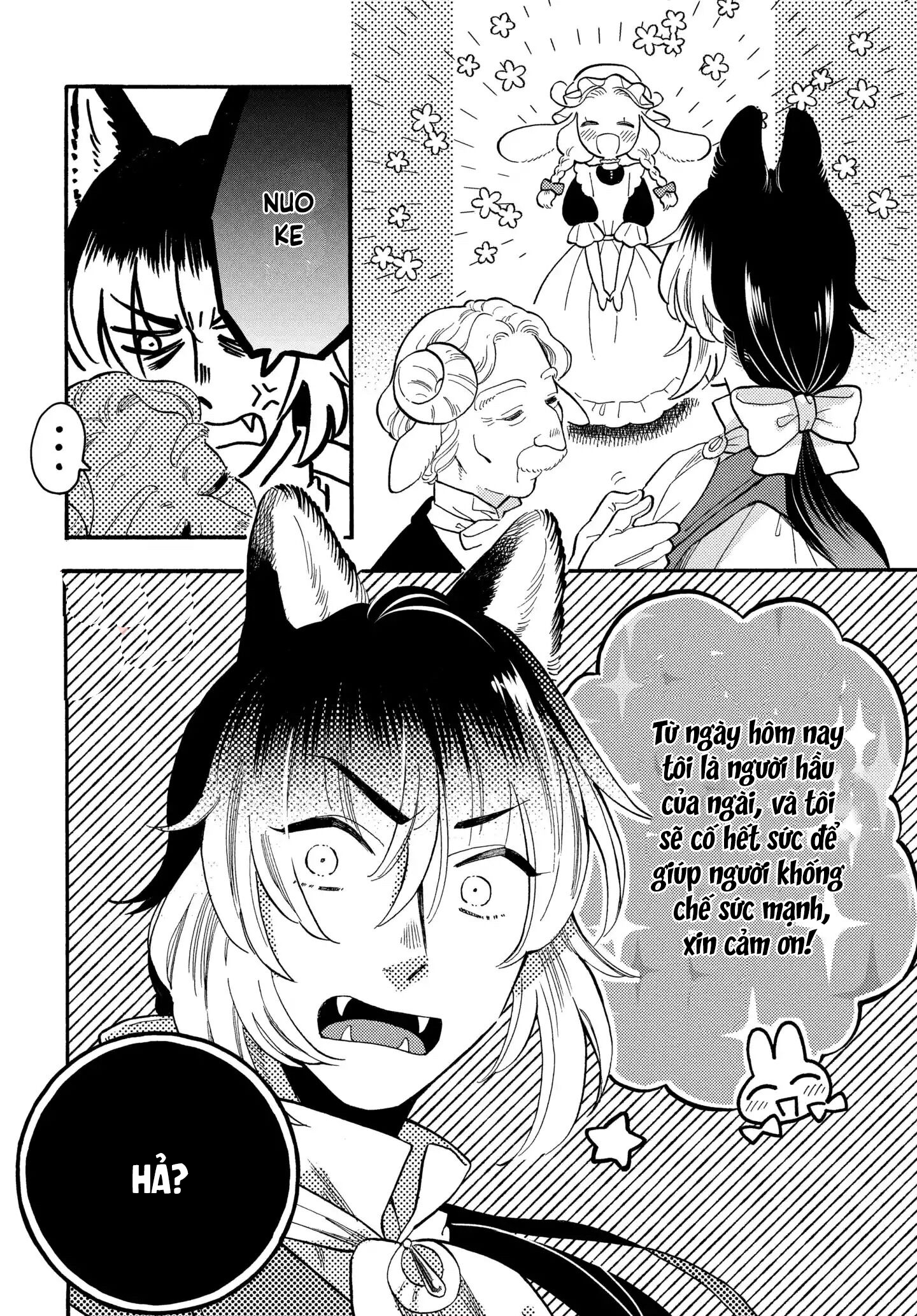 ngài sói và hầu gái thỏ chapter 1.1 19