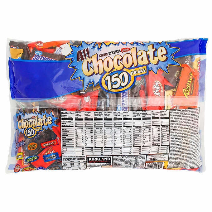 Kẹo Socola Kirkland All Chocolate bag 150 viên