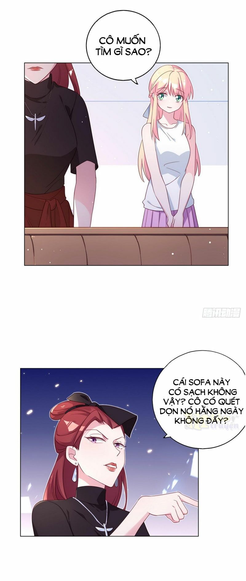 baba đẹp trai trên trời rơi xuống chapter 60 14