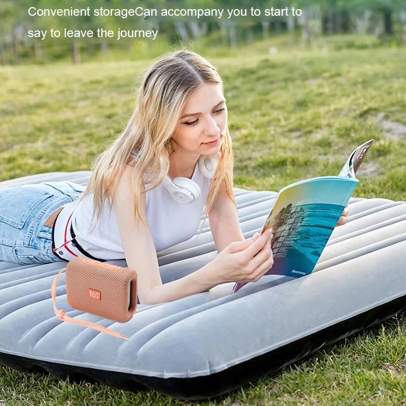 Mới TG313 Loa Di Động Loa Siêu Trầm Bass Không Dây Loa Ngoài Trời Chống Nước Boombox TF USB Loa Âm Thanh Nổi Màu sắc: xanh dương