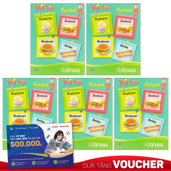 Combo 5 Tập Học Sinh 4 Ô Ly 100 Trang ĐL 70g/m2 - FAHASA (Mẫu Màu Giao Ngẫu Nhiên)