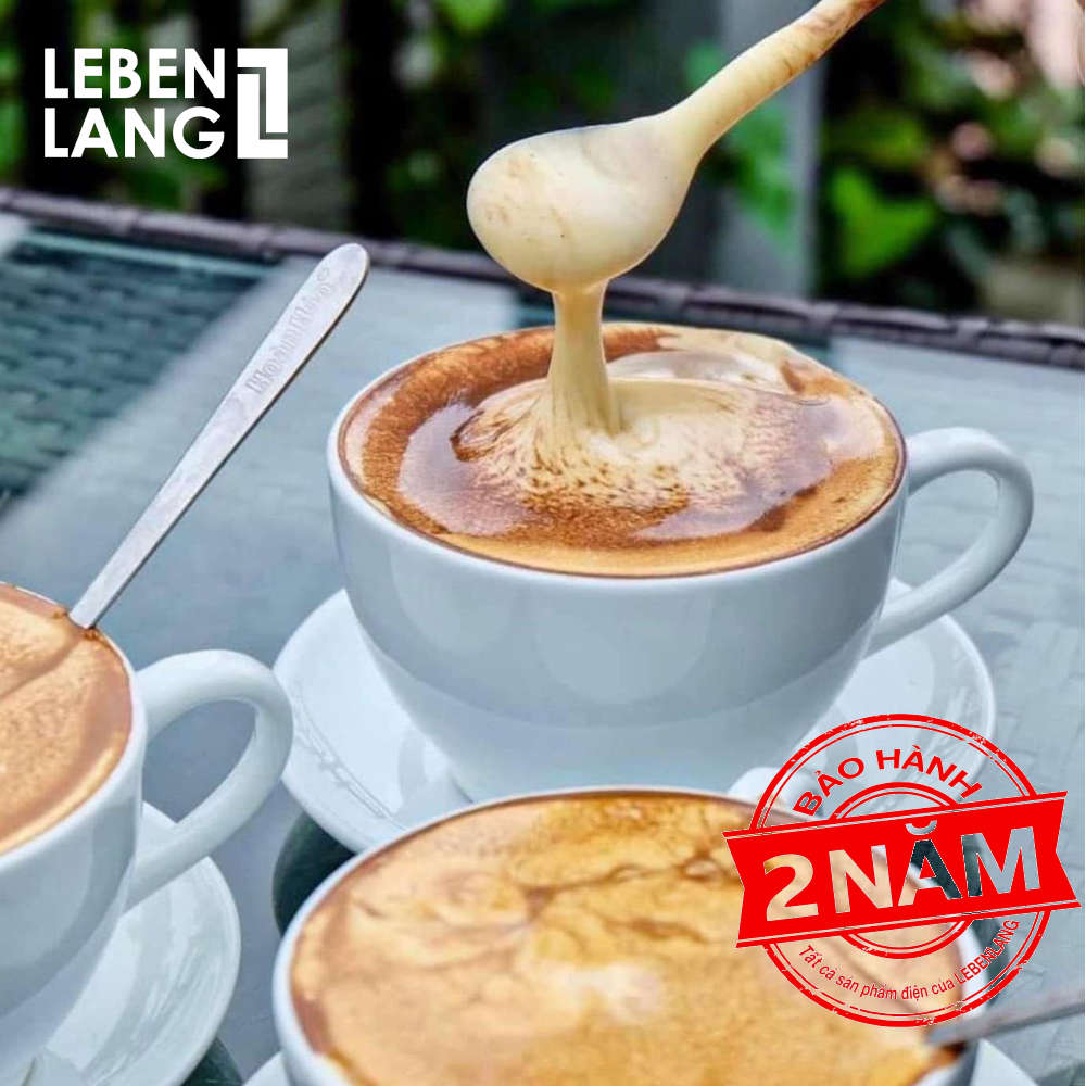 Máy đánh trứng, đánh bọt cafe cầm tay không dây Lê Bên Làng LBL4588, 2 tốc độ sử dụng pin sạc