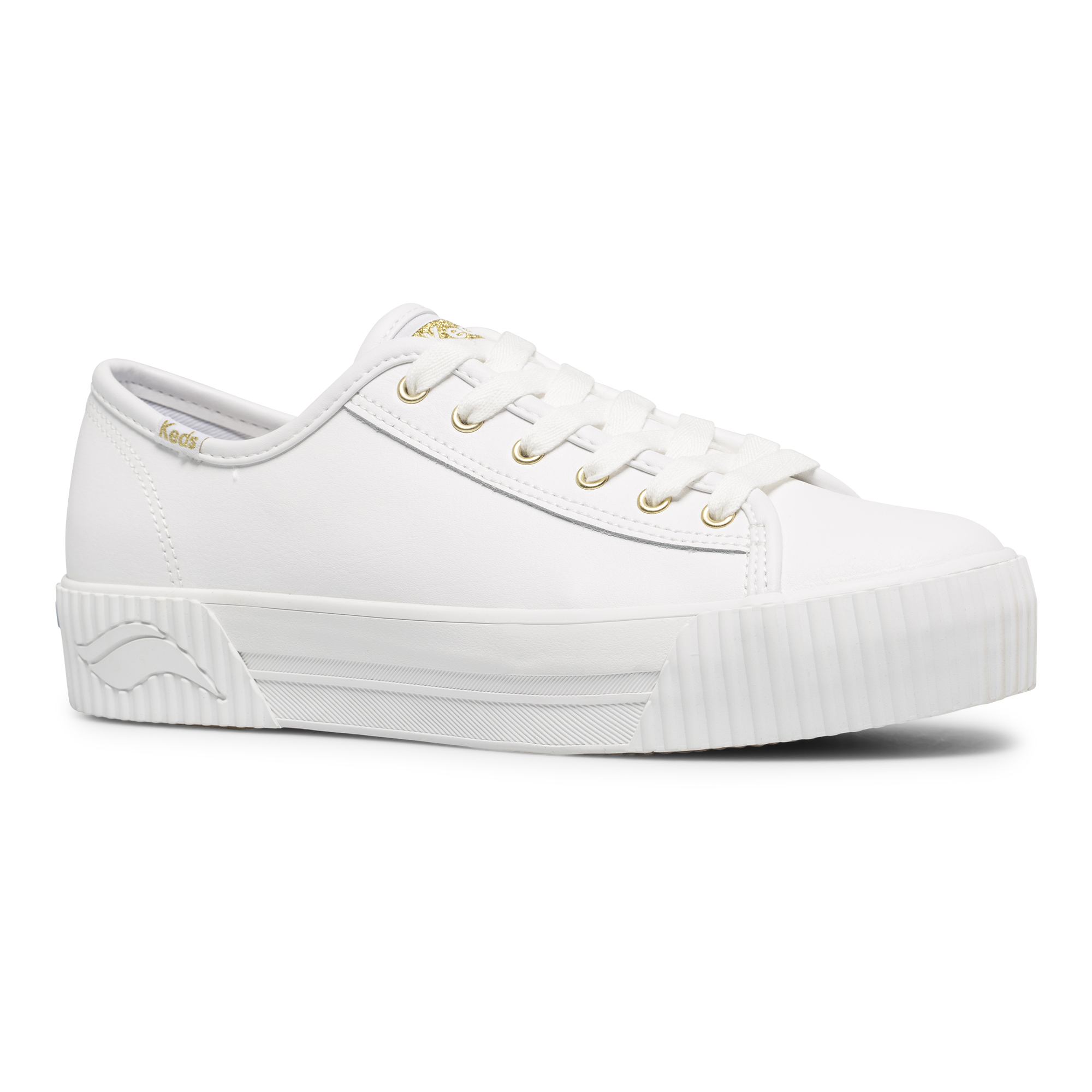 Giày Keds Nữ- Triple Kick AMP Leather White- KD064549