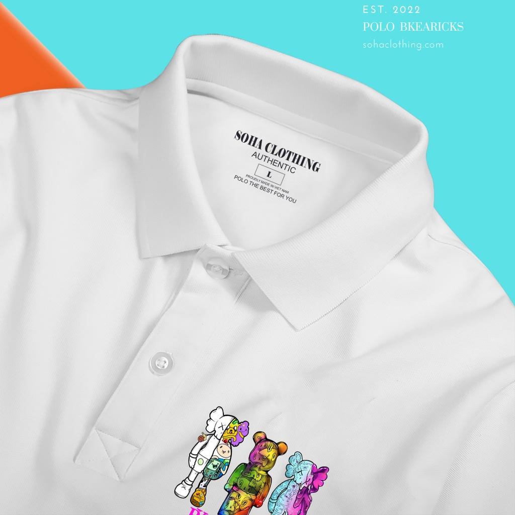 Áo Thun Polo Nam Basic cổ bẻ vải Cá Sấu chuẩn form,hình in sắc nét, BKEARICKS-SoHa Clothing