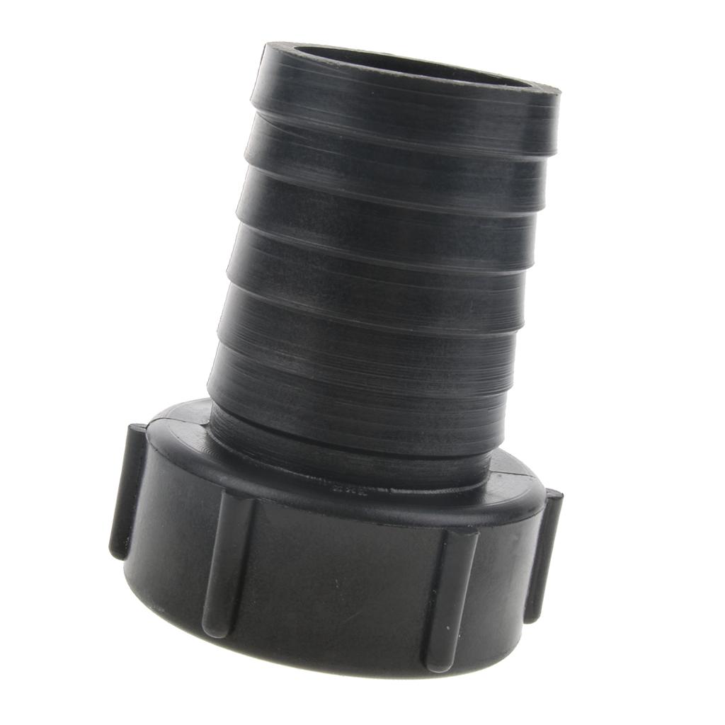 Bộ Chuyển đổi IBC Tote Tank Bộ điều Hợp Bồn Chứa Nước Thô Kết Nối Màu đen