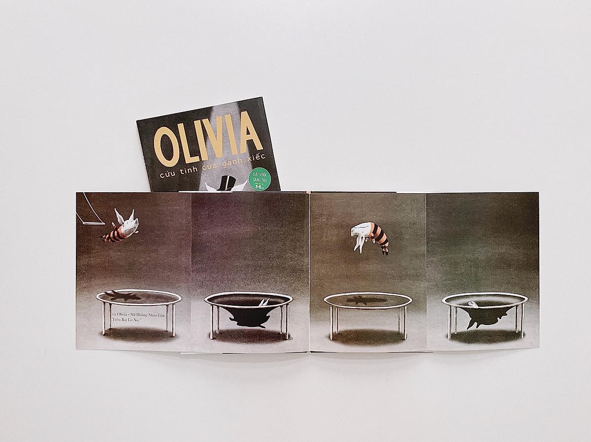 Sách Olivia cứu tinh của gánh xiếc