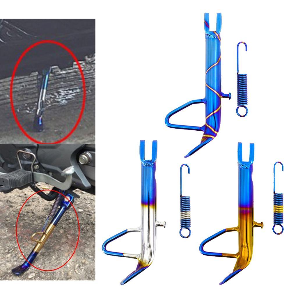 Universal CNC Motorcycle Kickstand Side Stand Support Leg Prop Post