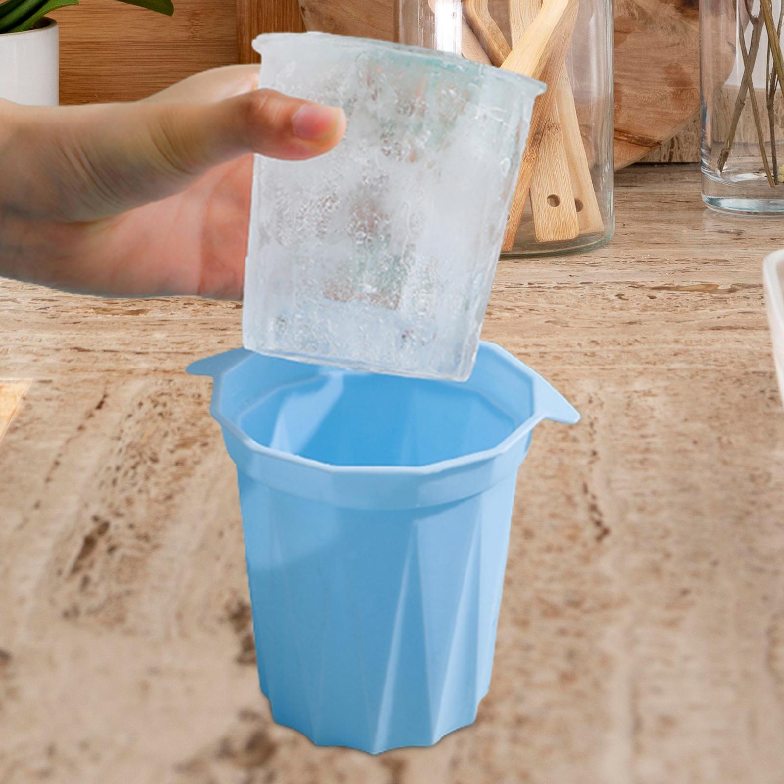 Freezers Ice Tray Cylinder Silicone Ice Cube Making for Picnics Camping Home