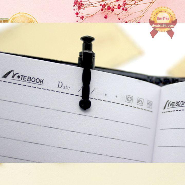 Sổ tay da notebook cao cấp tặng kèm bút bi | Sổ nhật ký