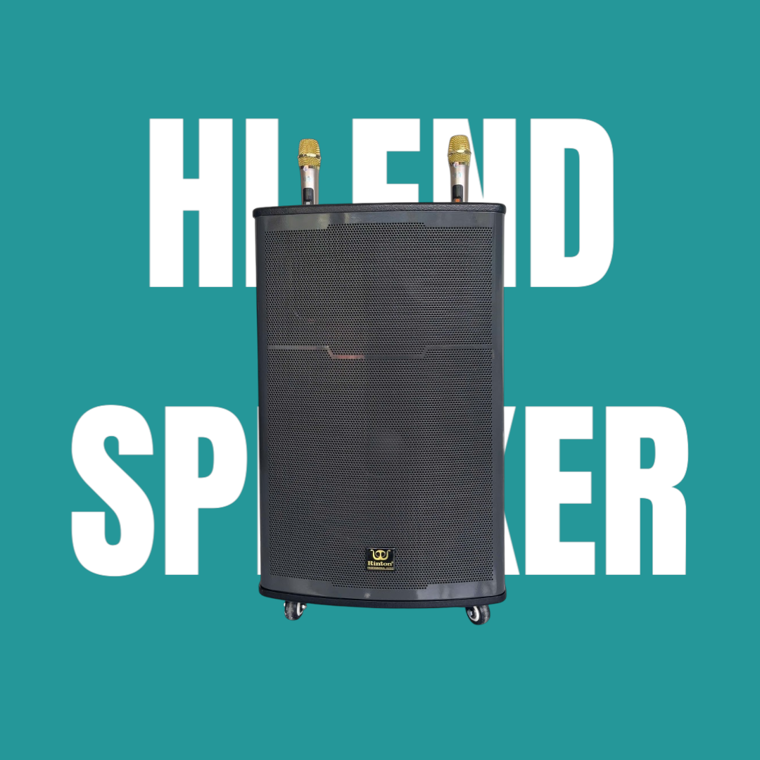 Loa Kéo Karaoke Rinton F-2700 công suất 600W (hàng chính hãng)