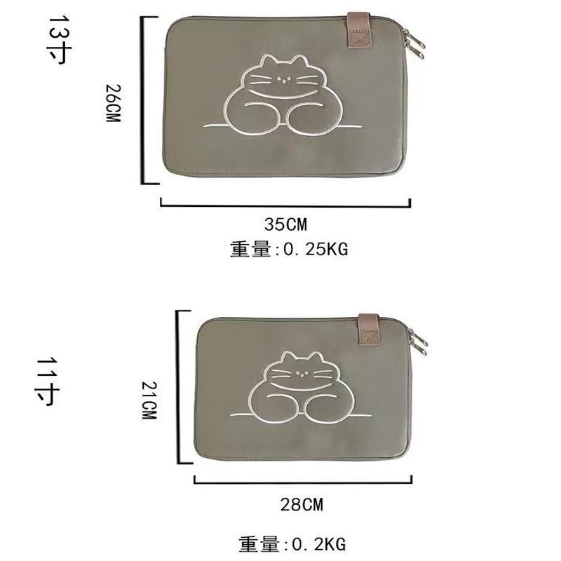 Di Động Máy Tính Túi Máy Tính Bảng Tay Dành Cho Ipad Pro 9.7 10.5 11 13 Inch Hoạt Hình Laptop Lưu Trữ Lót Túi Laptop phụ Kiện