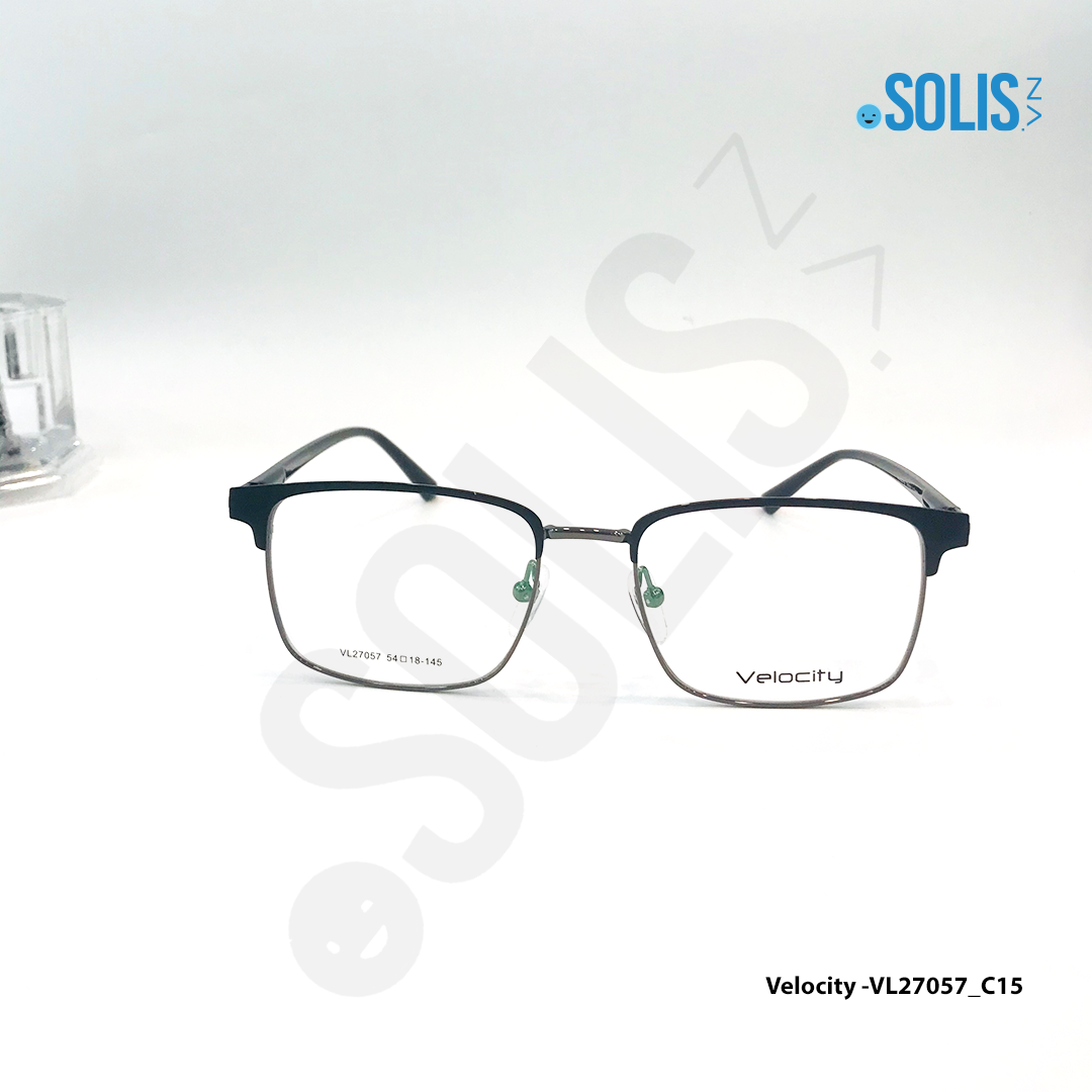 Gọng kính KL hiệu Velocity VL27057 - GỌNG KÍNH KIM LOẠI HIỆU VELOCITY VL27057 KÍCH THƯỚC 54-18-145