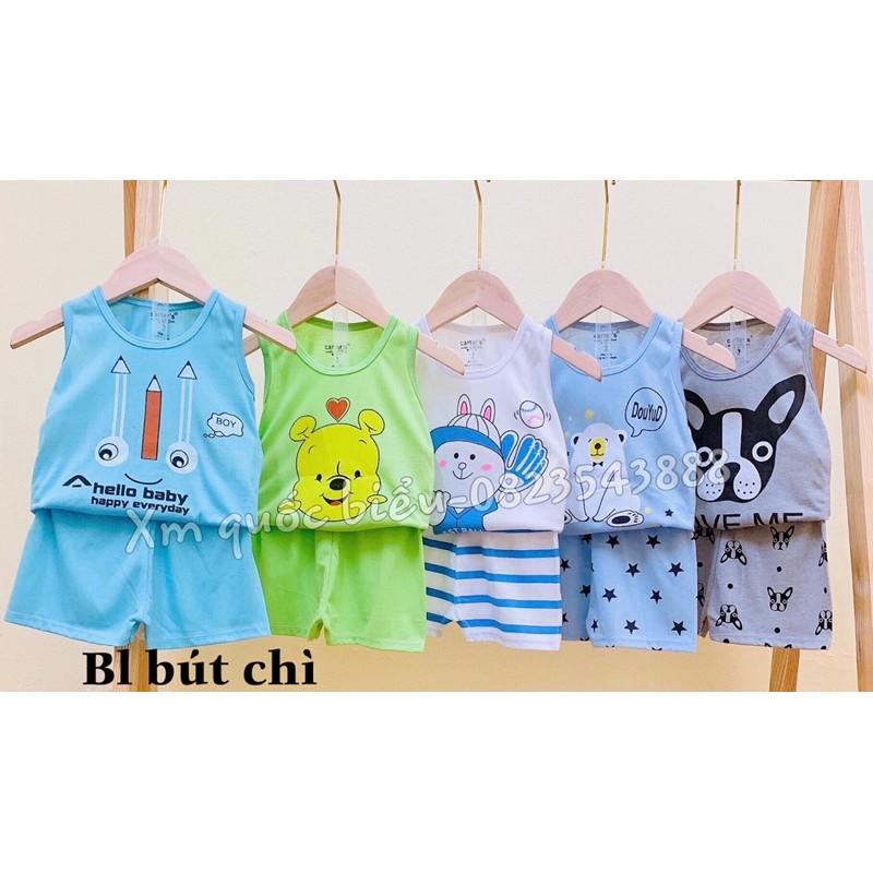 combom ba lỗ ,cộc tay cho bé trai ,bé gái,,size 3-14kg