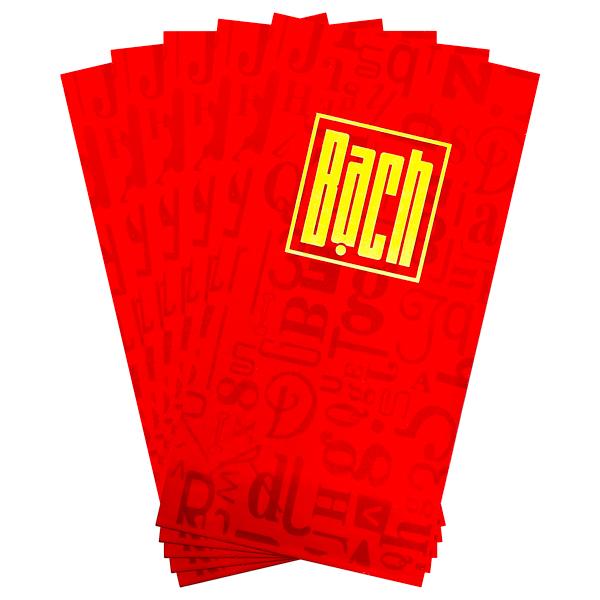 Bộ 5 Bao Lì Xì Tết Bính Ngọ 2026 - Futurebook L389 - Họ Bạch