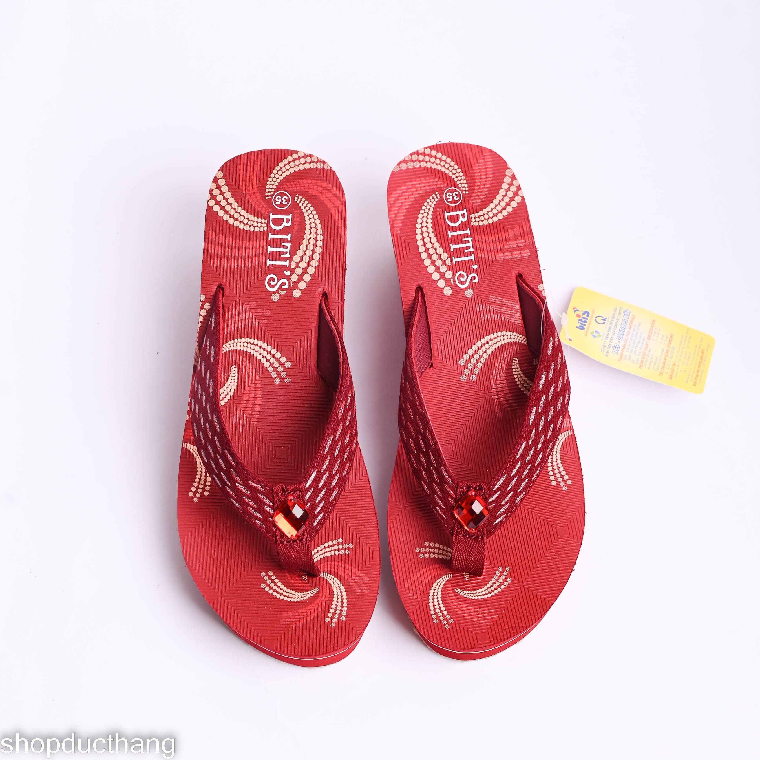 Dép quai kẹp xốp Biti's nữ đế 7cm