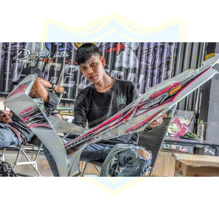 Tem rời xe sirius trắng