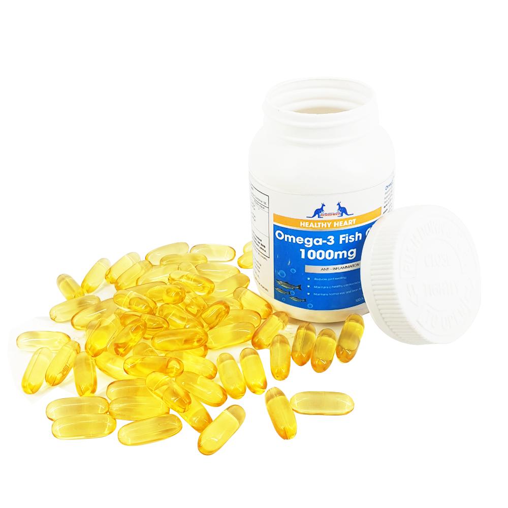 Viên Uống Dầu Cá Omega 3 1000mg AuGoldHealth