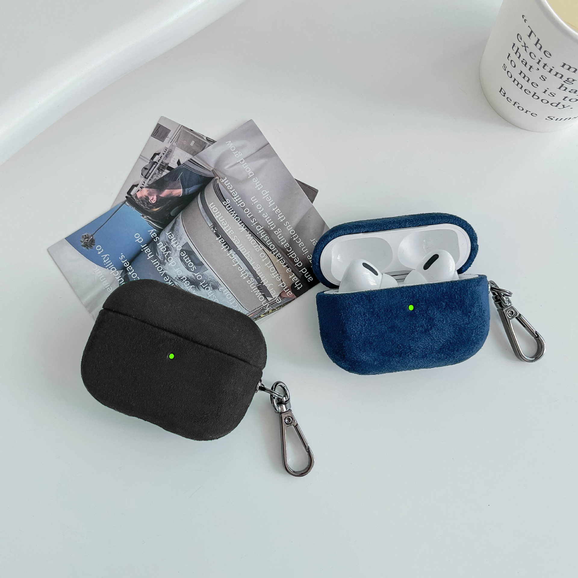 Bao Case Vải Nhung cho Airpods Pro 3 - Hàng Chính Hãng