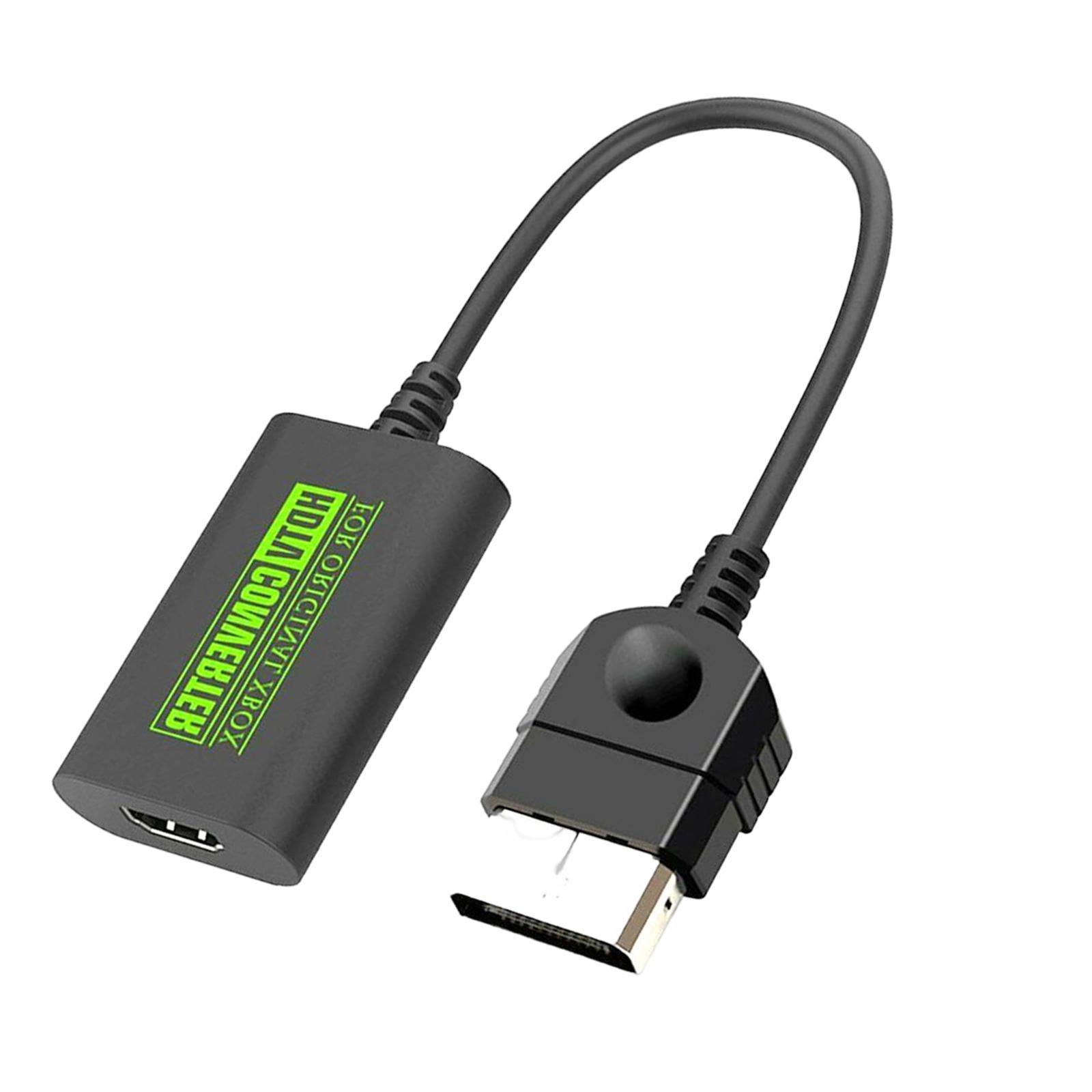 Xbox to HDMI Adapter Converter, Male to HDMI Female Adapter,Short Cable Game Digital Video Component Xbox Console for TV Projector