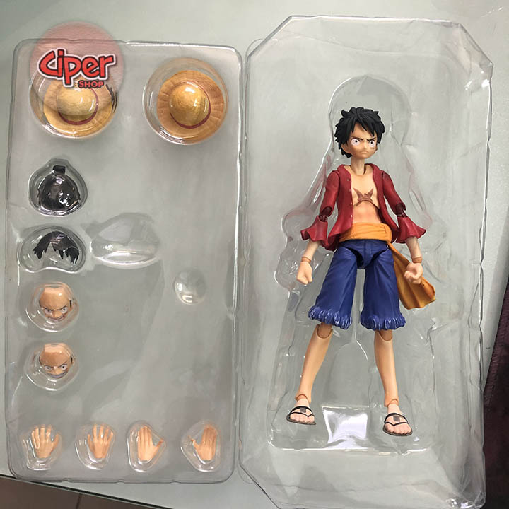 Mô hình Luffy Khớp - Mô hình luffy shf - figure luffy đảo hải tặc