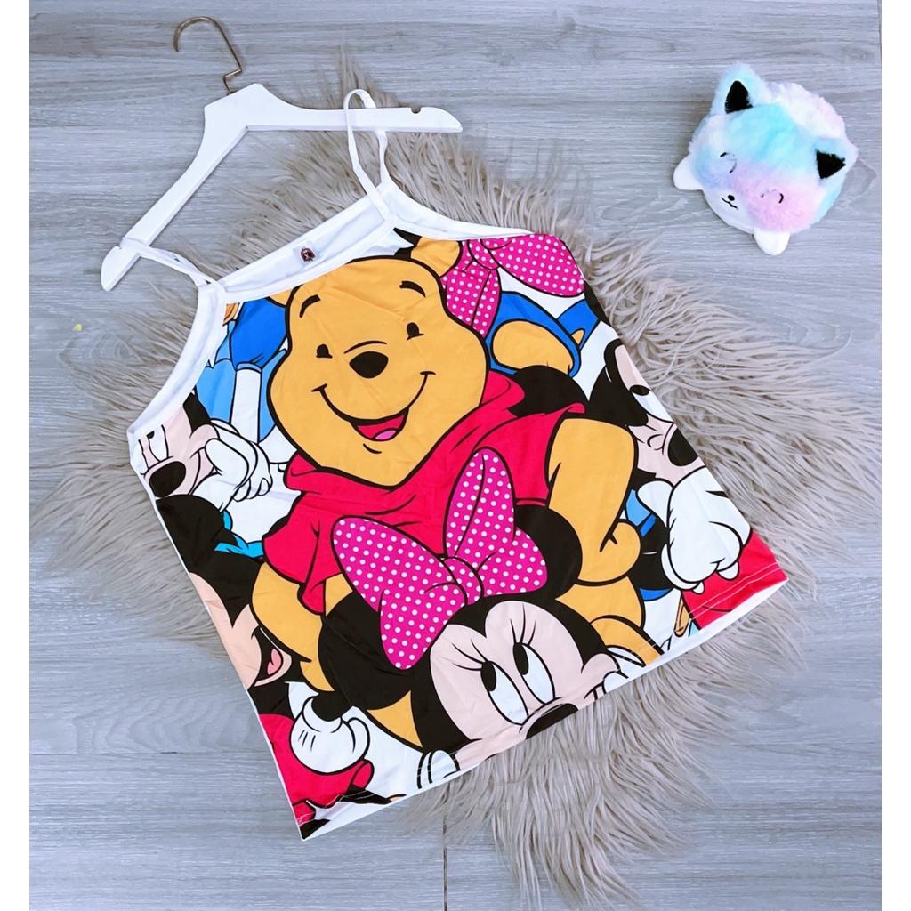 áo 2 dây 3d bigsize nhiều mẫu