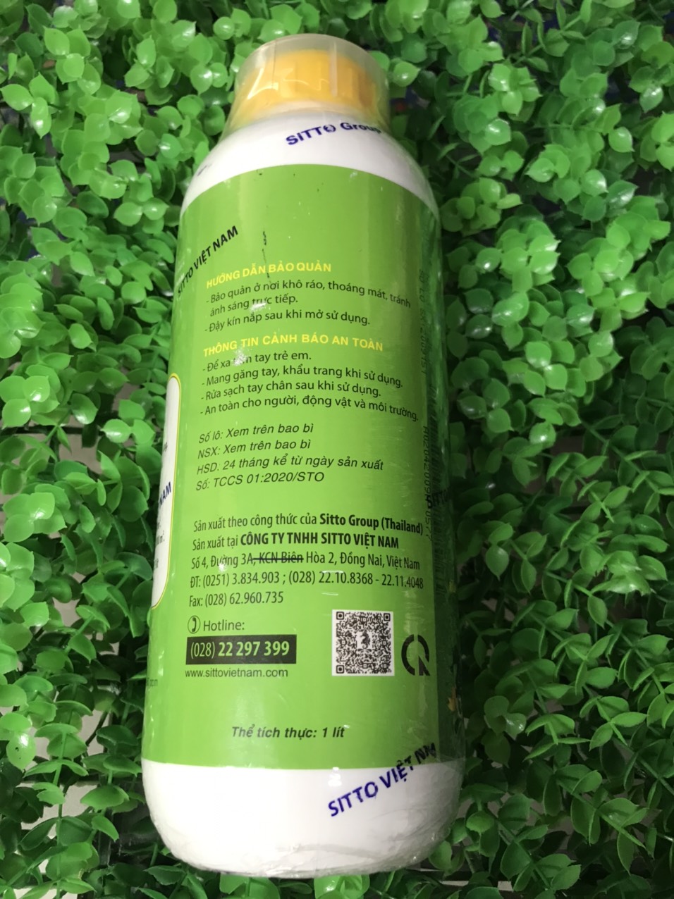 Vôi nước cải tạo đất Ultra Green 1 lít