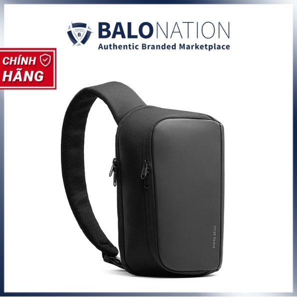 Tui Đeo Cheo Kingbag Ori Vai Trươt Nươc, Khoa Keo Tôt, Nhiêu Ngăn Tiên Dung - Hang Chinh Hang