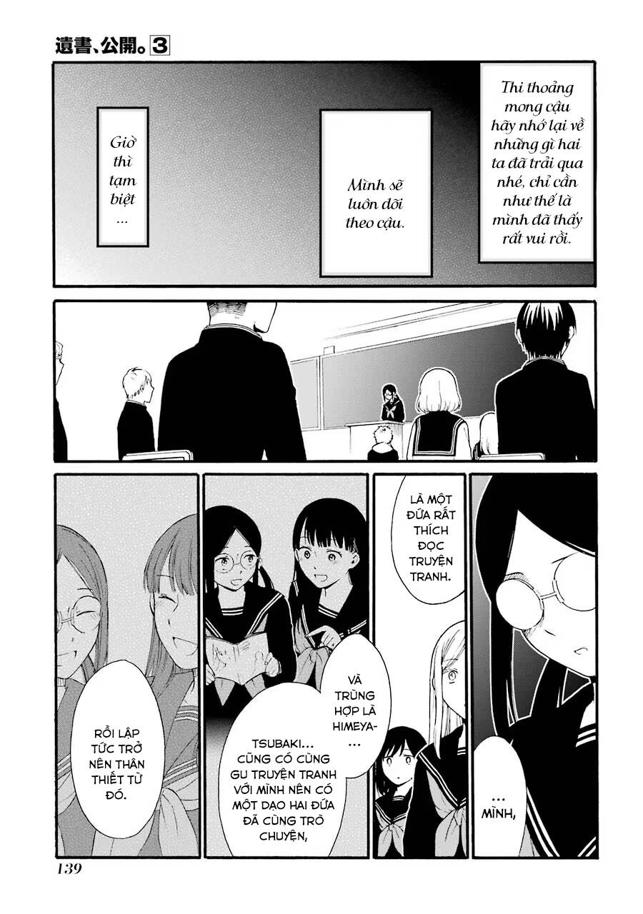 di thư trên bàn chapter 13 15