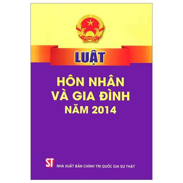 Sách - Luật Hôn Nhân Và Gia Đình Năm 2014