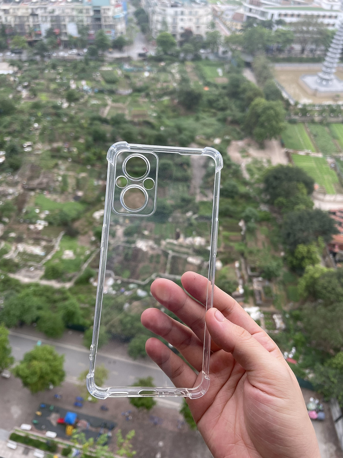 Ốp lưng dẻo trong chống sốc dành cho OPPO Reno 8z