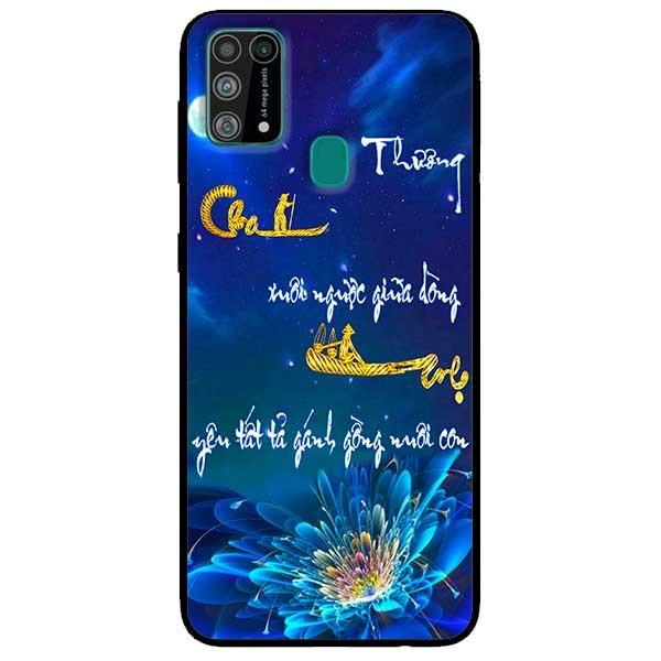 Ốp lưng dành cho Samsung Galaxy M31 mẫu Mẫu Đơn Cha Mẹ