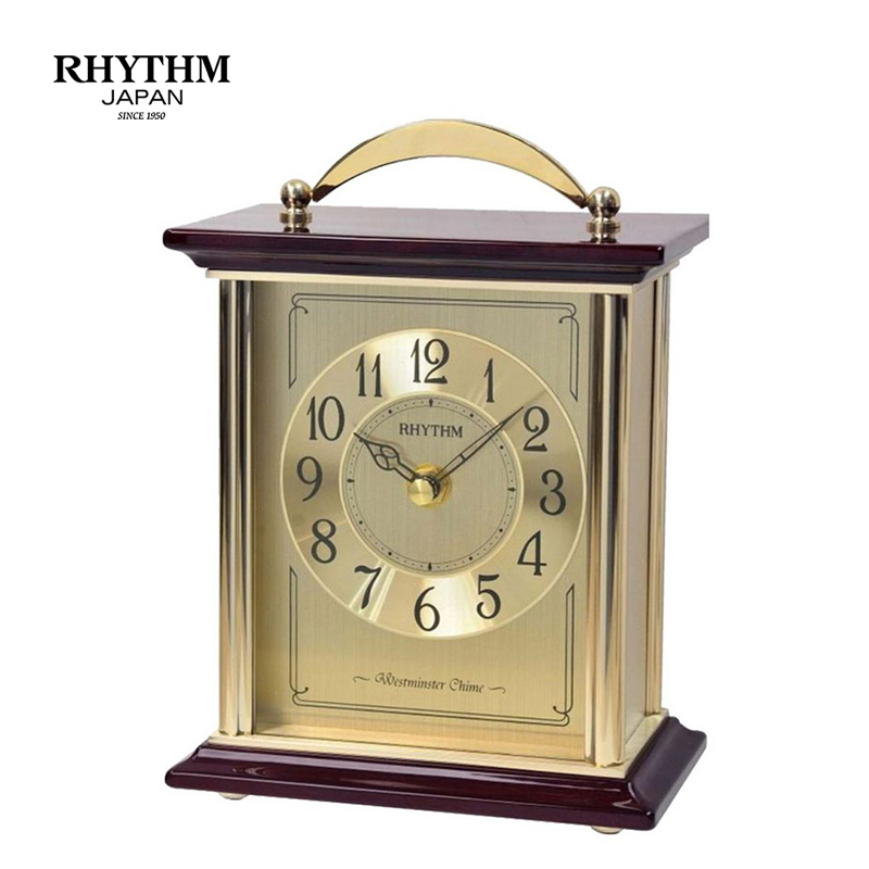 Đồng hồ Rhythm CRH253NR18 Kt 15.0 x 21.0 x 9.5cm , 1.04kg Vỏ gỗ / Kim loại. Dùng Pin.