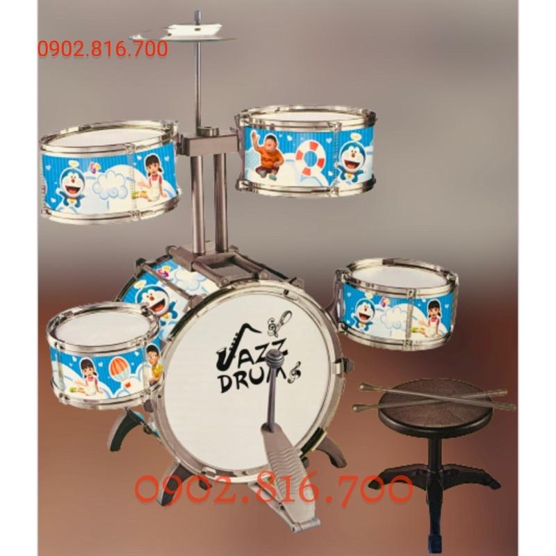 Bộ Trống Jazz Drum Cho Bé hình DOREMON