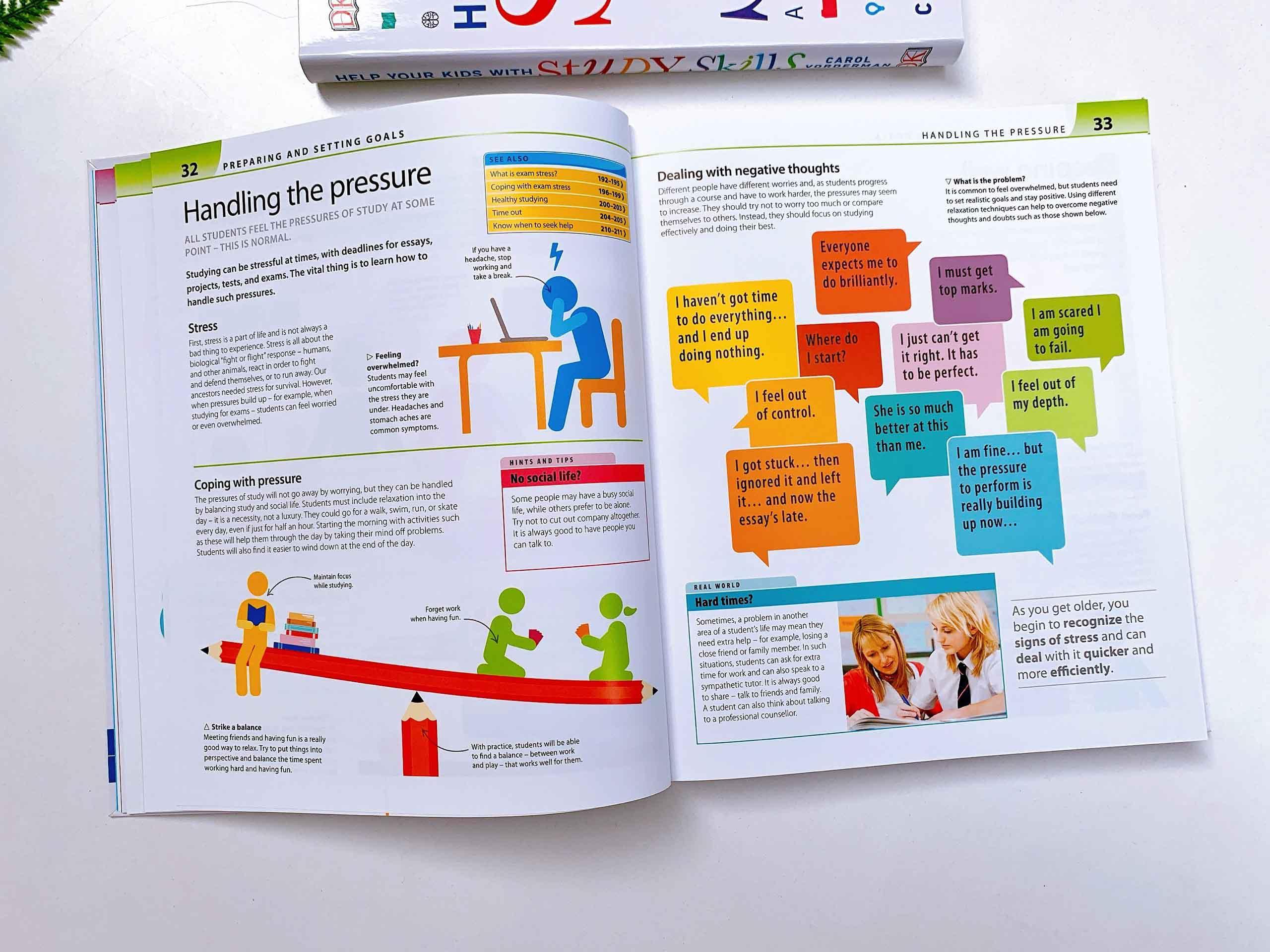 Help Your Kids with Study Skills: A Unique Step-by-Step Visual Guide