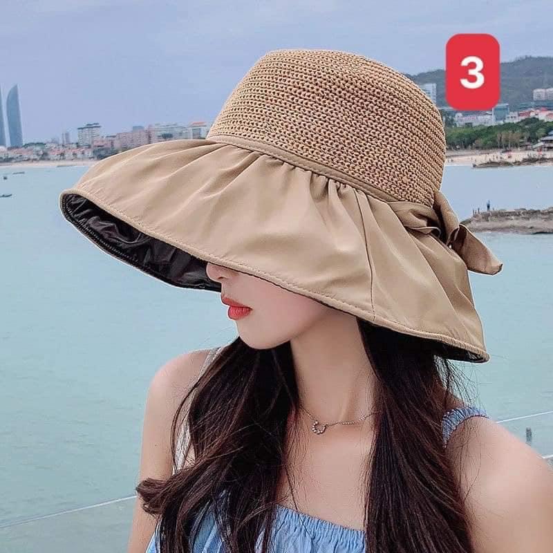 Mũ mềm vành to