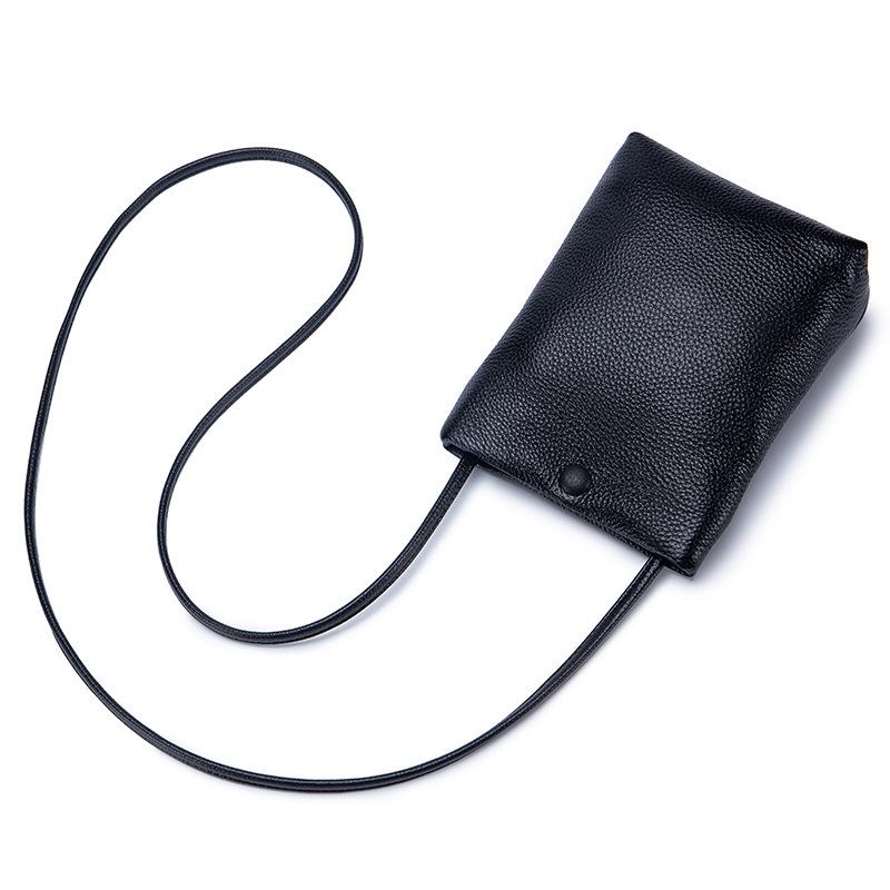 Da Mềm Mini Xô Nữ Đeo Chéo Túi Xách Phụ Nữ Túi Đựng Điện Thoại Nhỏ Nữ Đeo Vai Nữ Túi
