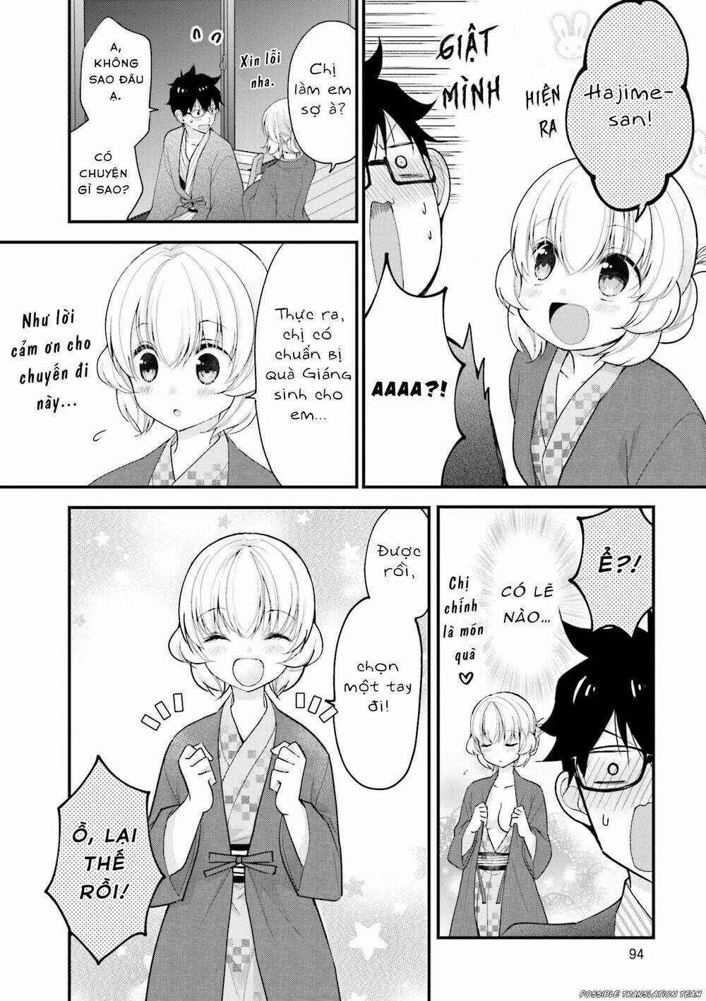 senpai kiêm bạn gái nhỏ nhắn của tôi rất dễ thương chapter 8 6