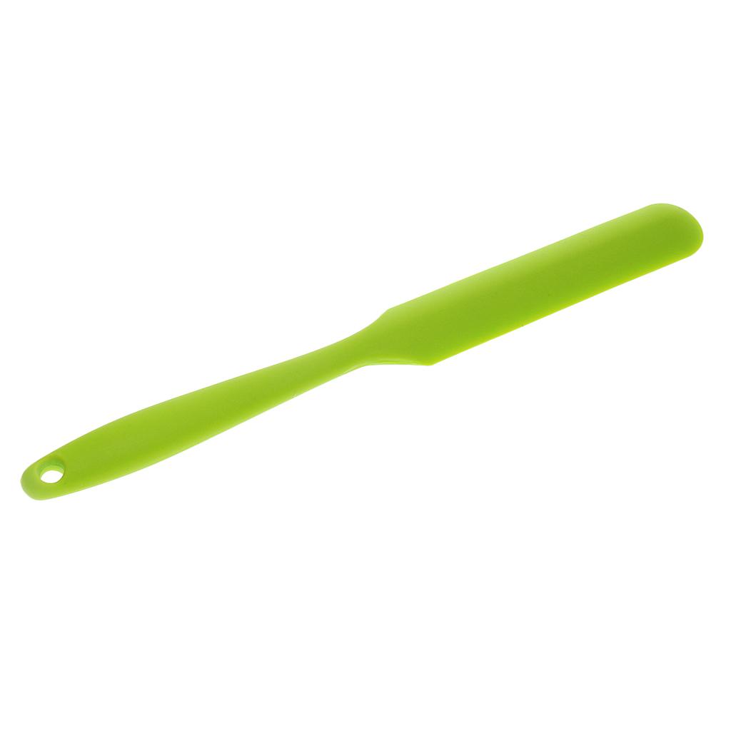 Heat Resistant Silicone Spatulas Cake Spatula Scraping Baking Scraper Blue