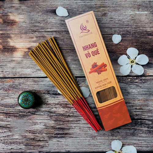 Nhang sạch Vỏ quế Tâm Thiện Chí hộp 260g